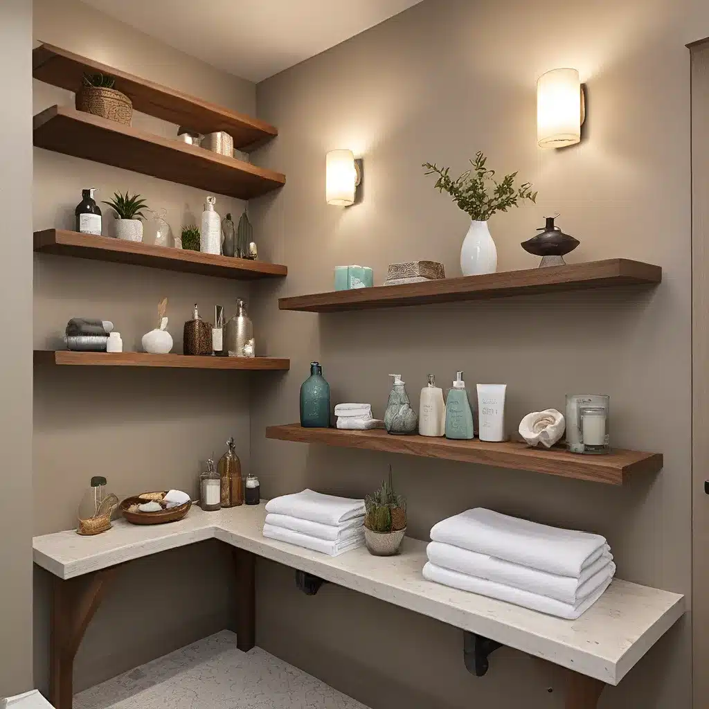 Custom Shelving For Spa-Inspired Bathrooms