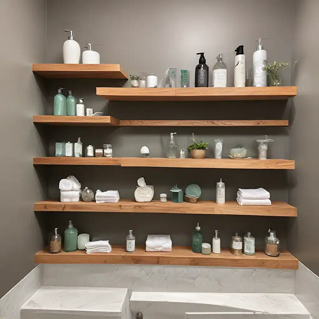 Custom Shelving For Spa Bathrooms