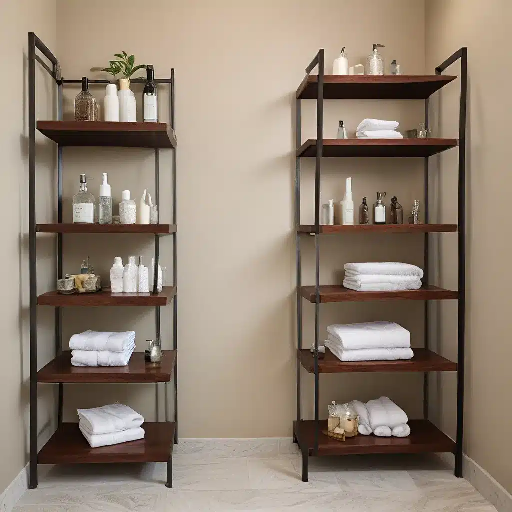 Custom Shelving for Spa Bathrooms