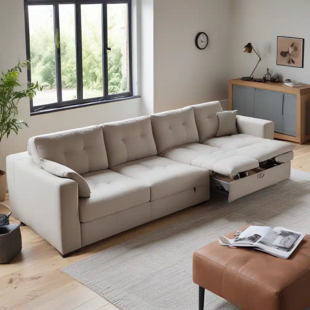 Declutter with Ease: Sofas with Integrated Storage for Tidy Homes