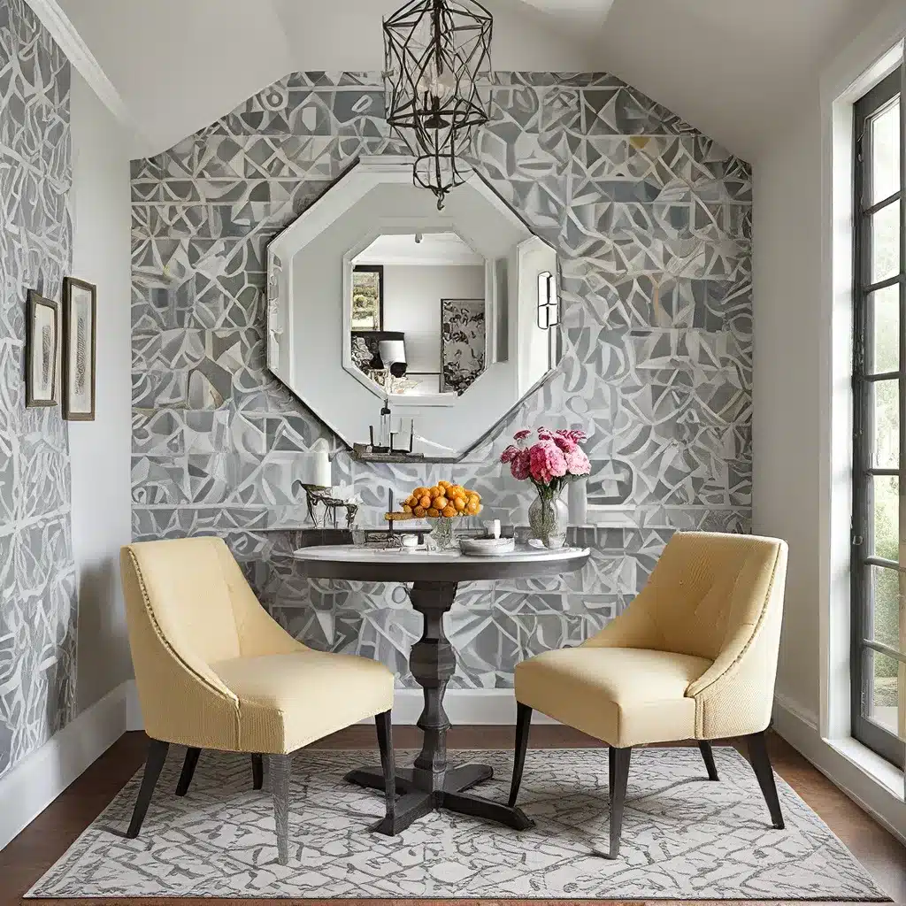 Decorating with Geometric Patterns and Shapes