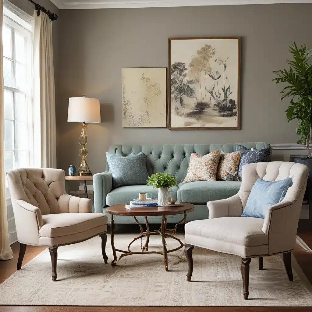 Eclectic Mix: Choosing Side Chairs for Your Sofa