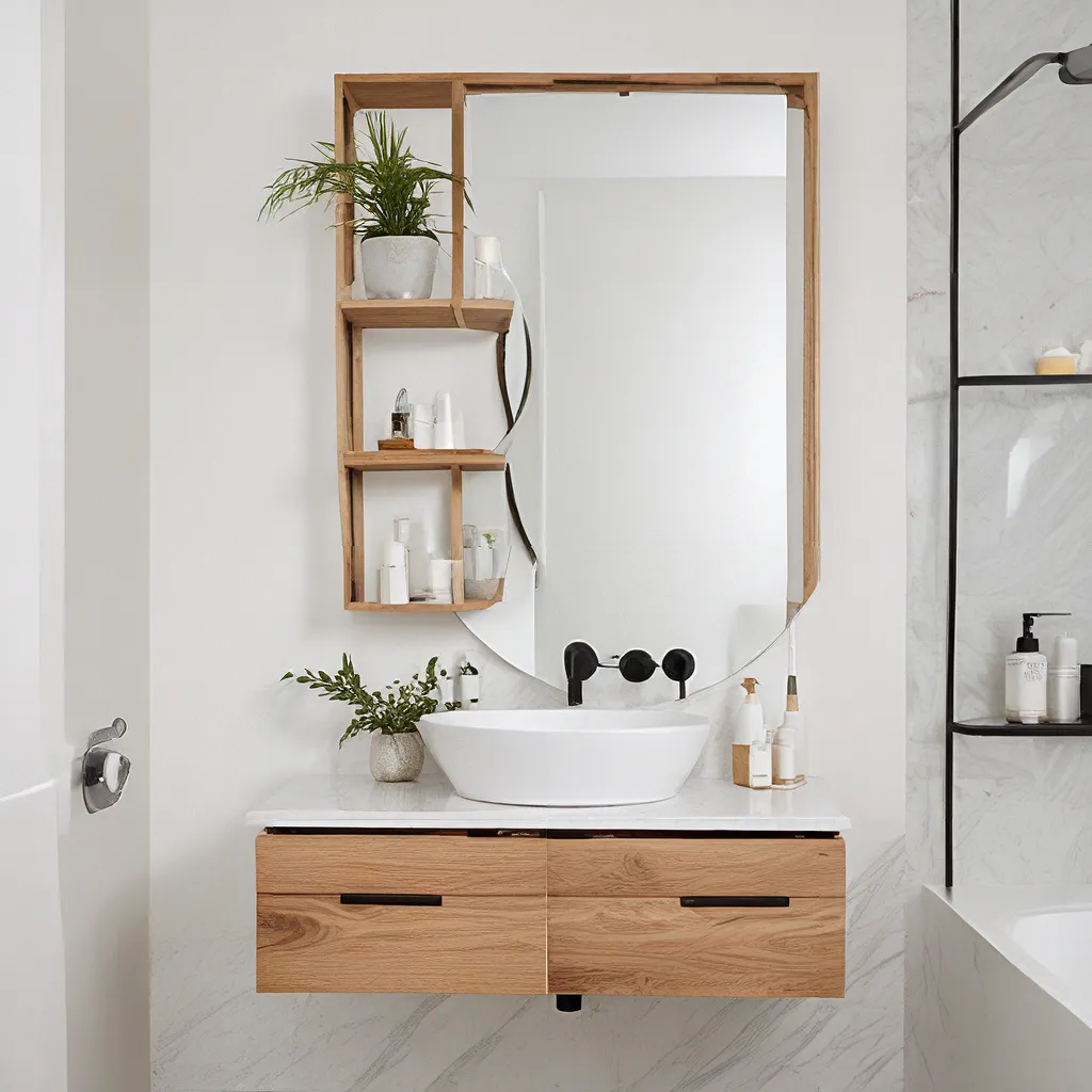 Elevate Your Bathroom Style with Sculptural Storage Pieces