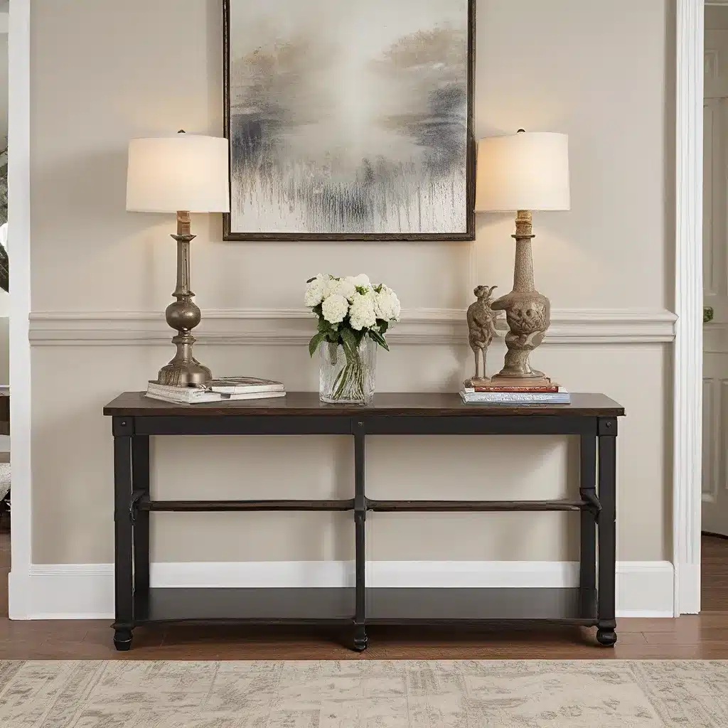 Elevate Your Entryway with a Stylish Sofa Table