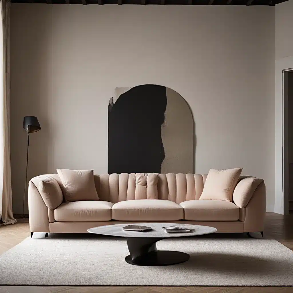 Elevate Your Living Room With Sculptural Sofa Silhouettes