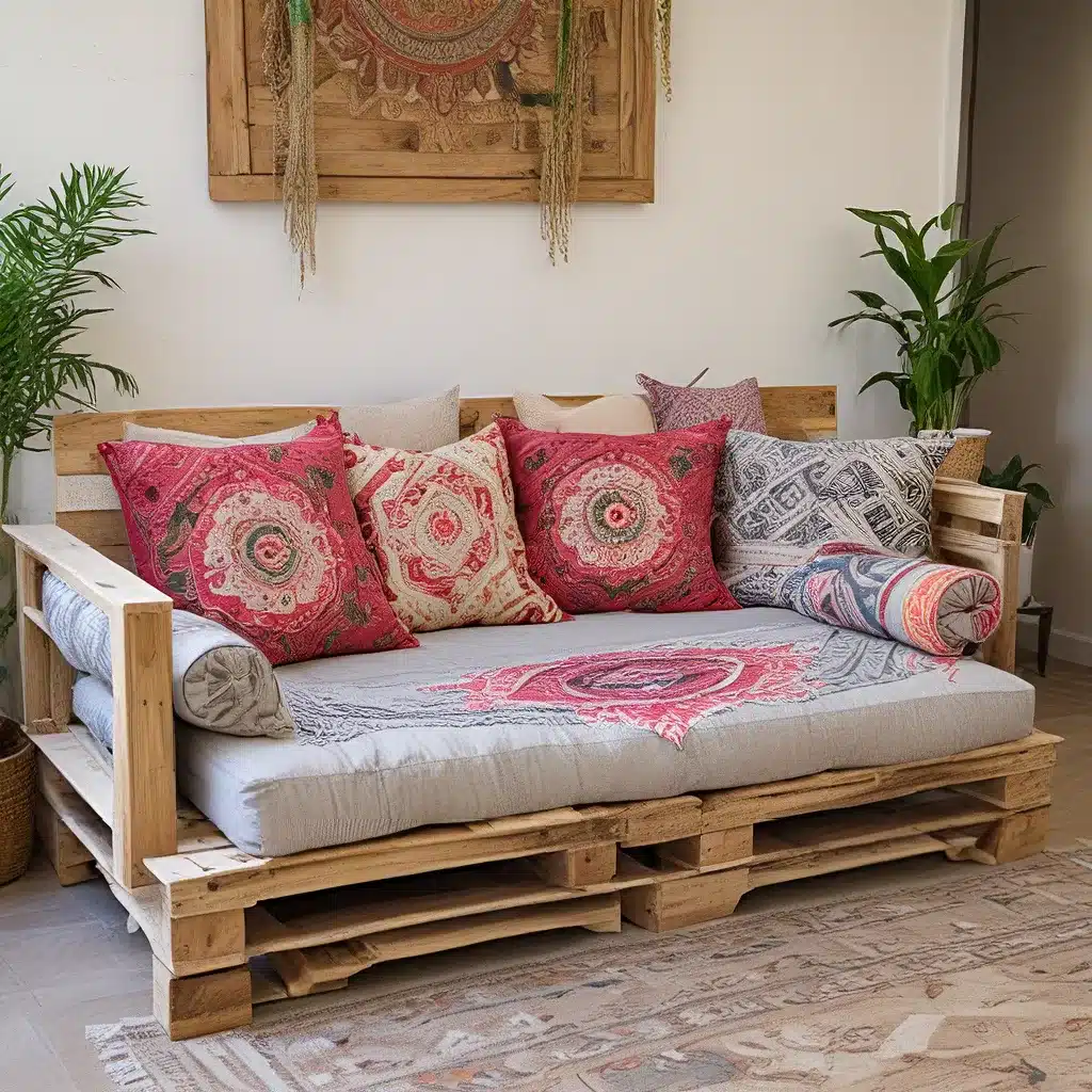 Embrace Boho Style with a DIY Pallet Sofa