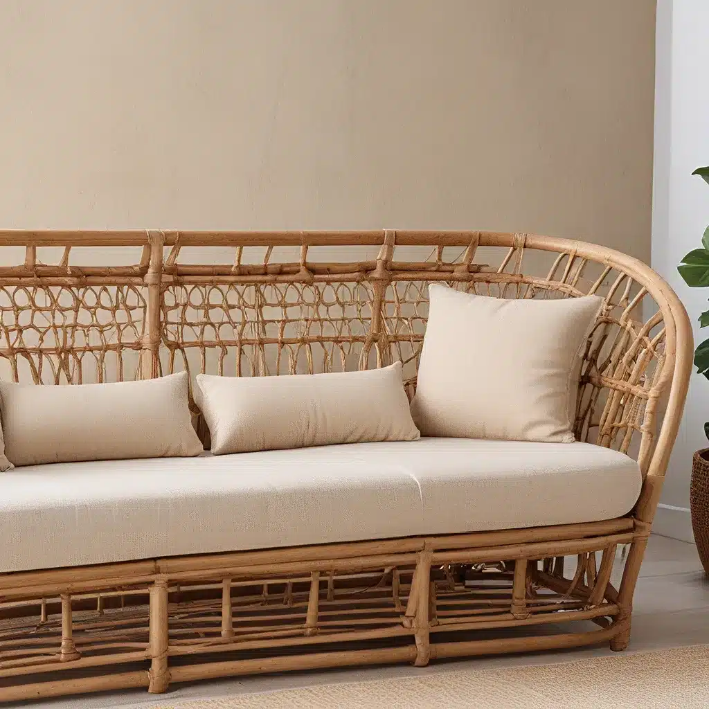Embracing Natural Textures: Incorporating Rattan into Sofa Designs