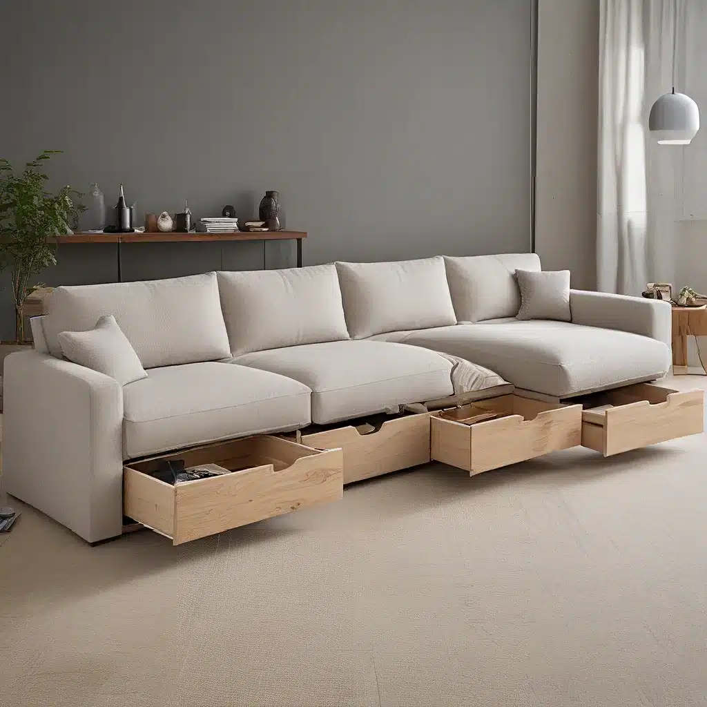 Family-Friendly Functionality: Sofas with Hidden Storage and Versatile Features