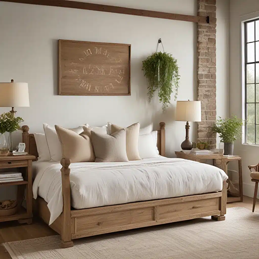 Farmhouse Chic: Rustic-Meets-Modern Sofas for Bedrooms