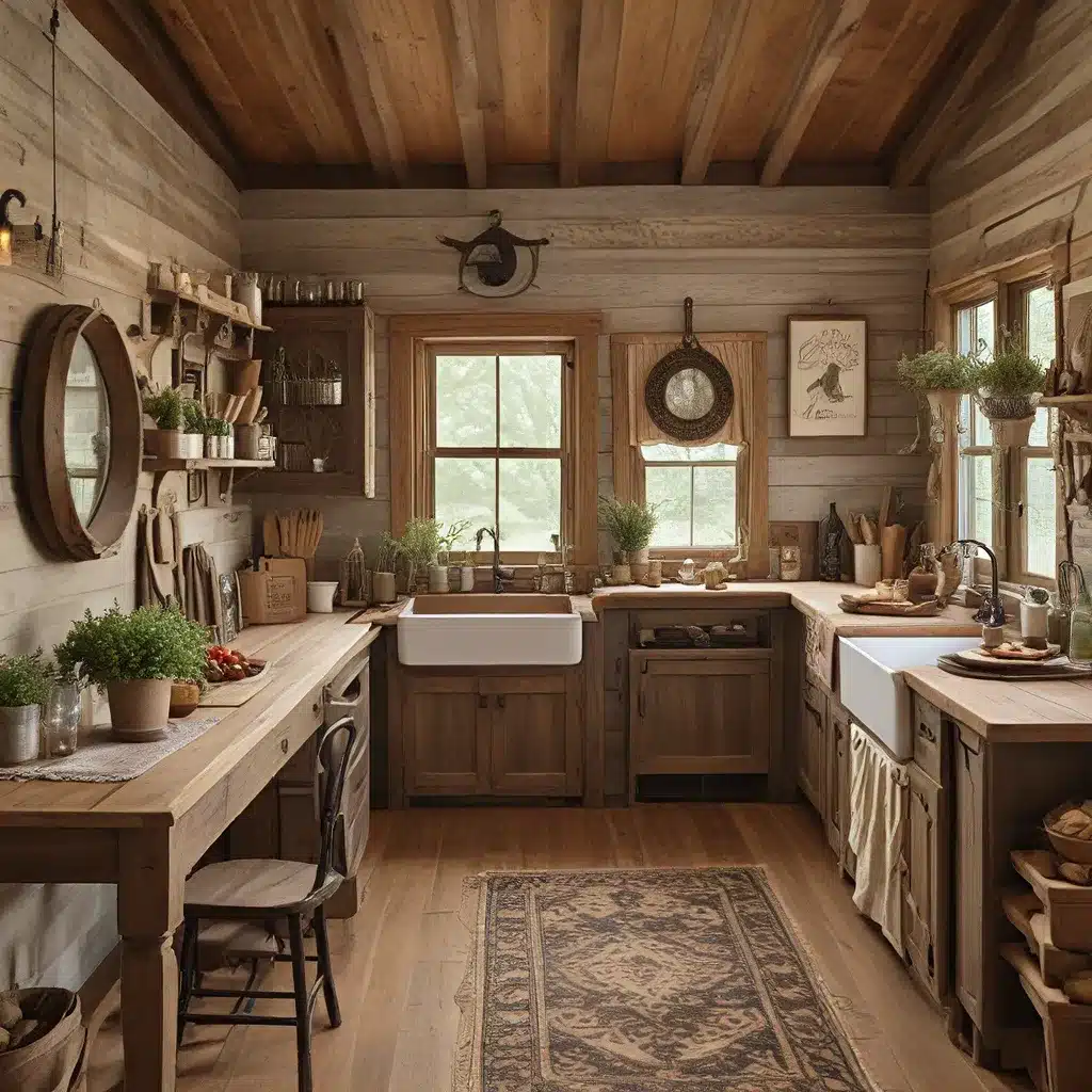 Farmhouse Flair: Rustic-Chic Touches for a Cozy Cabin Feel