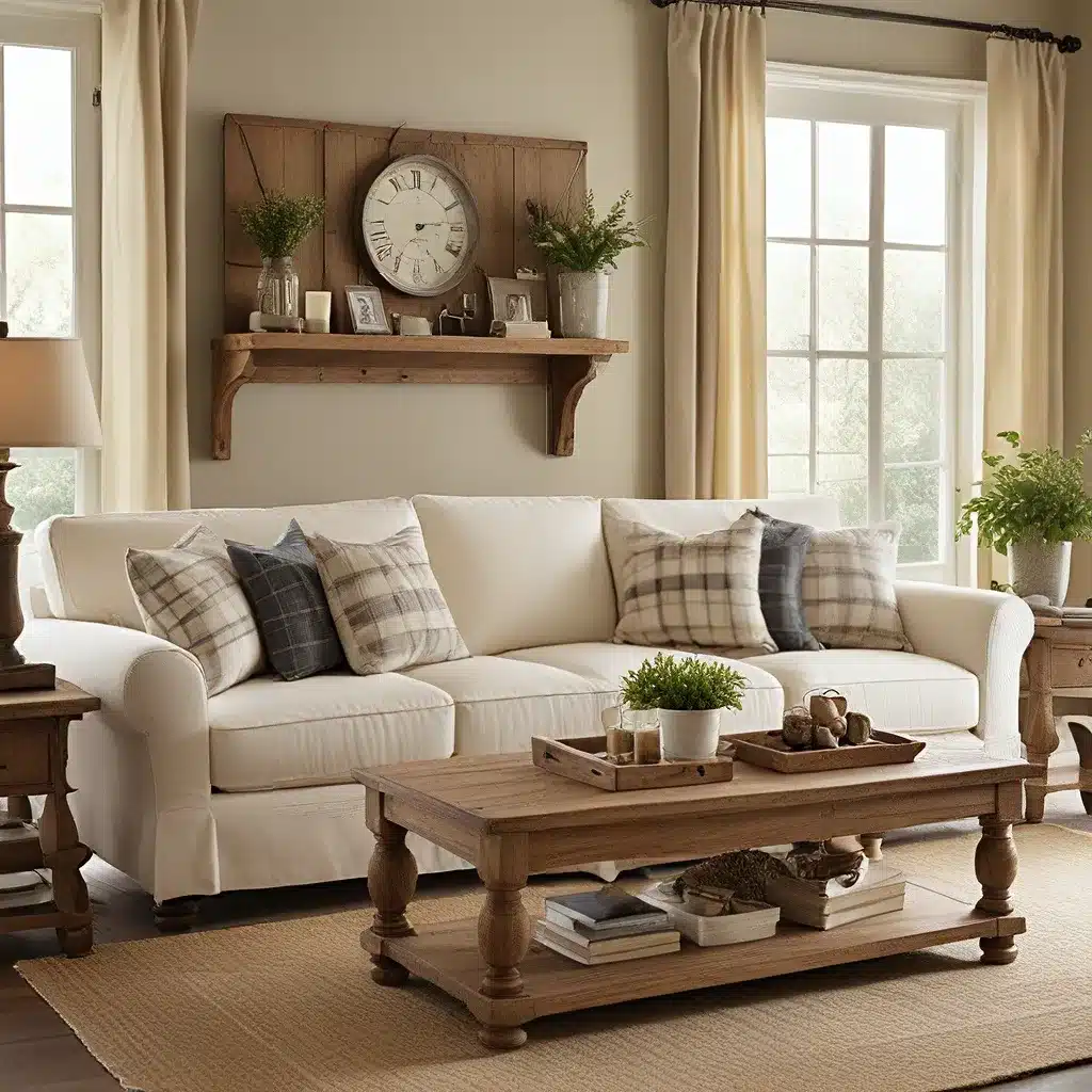 Farmhouse Flair: Rustic-Inspired Sofas with Country Charm