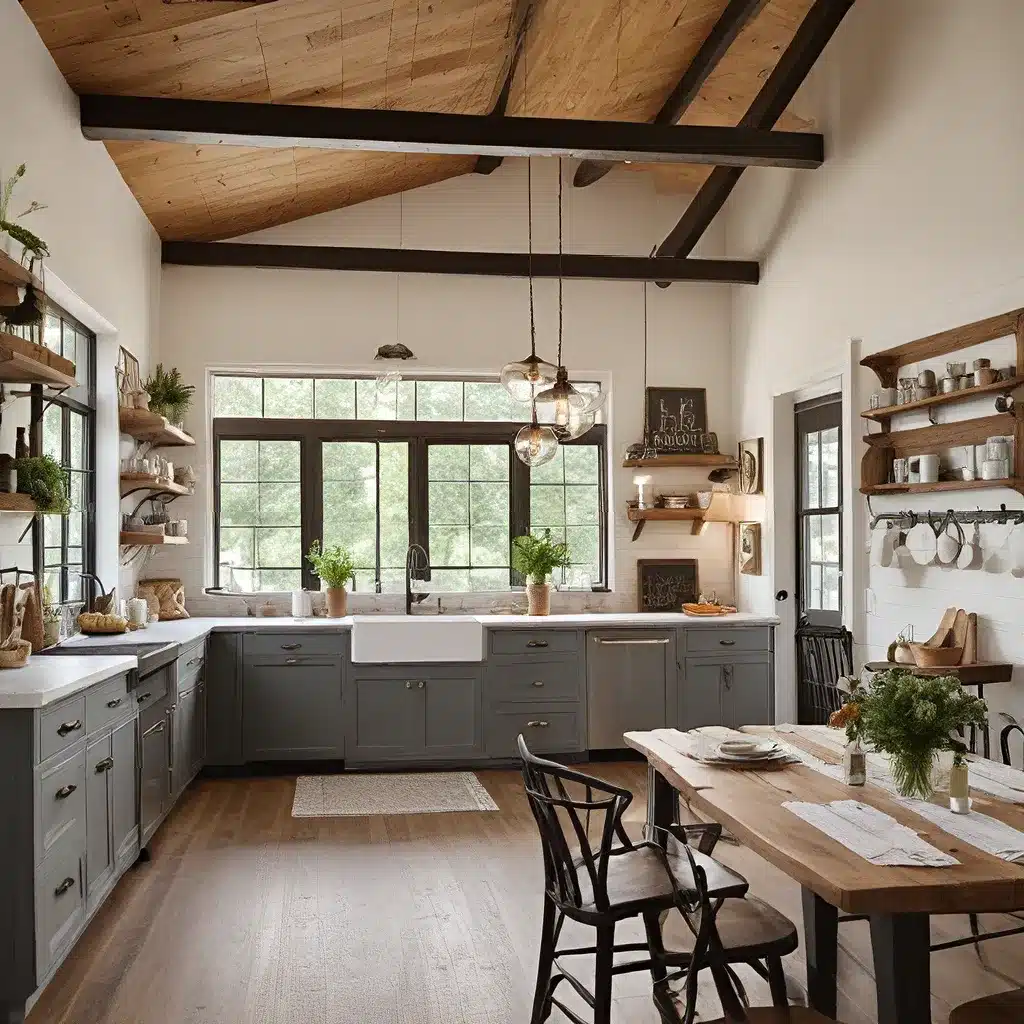 Farmhouse Fusion: Rustic Charm Meets Modern Comfort