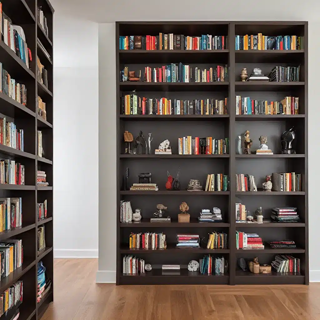 Floor To Ceiling Shelves Maximize Space