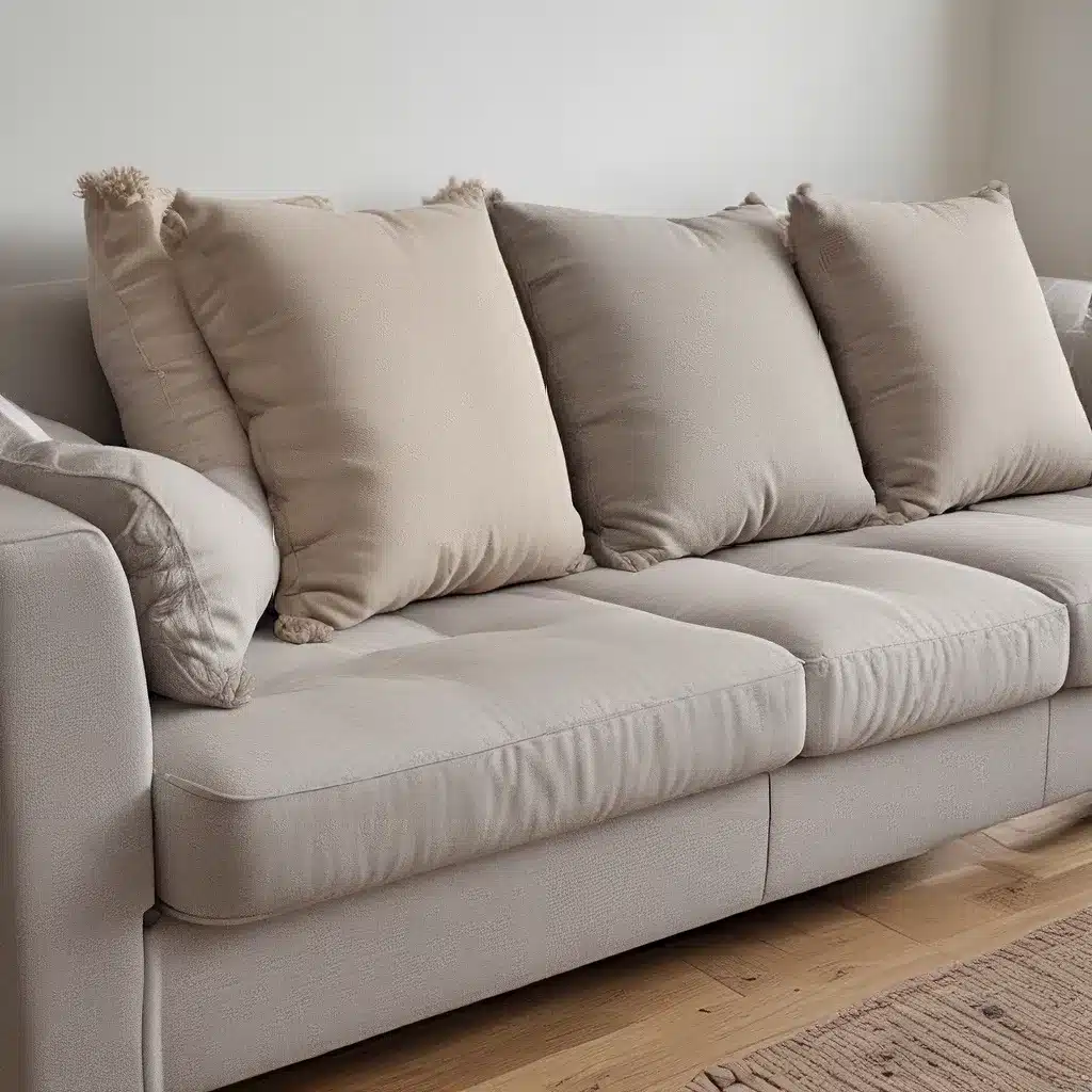 Fluffing, Rotating and Plumping Sofa Cushions