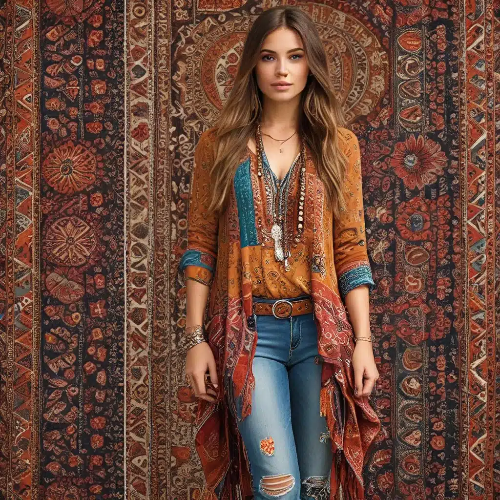 Free Spirit Style: Boho Chic Pattern Mixing