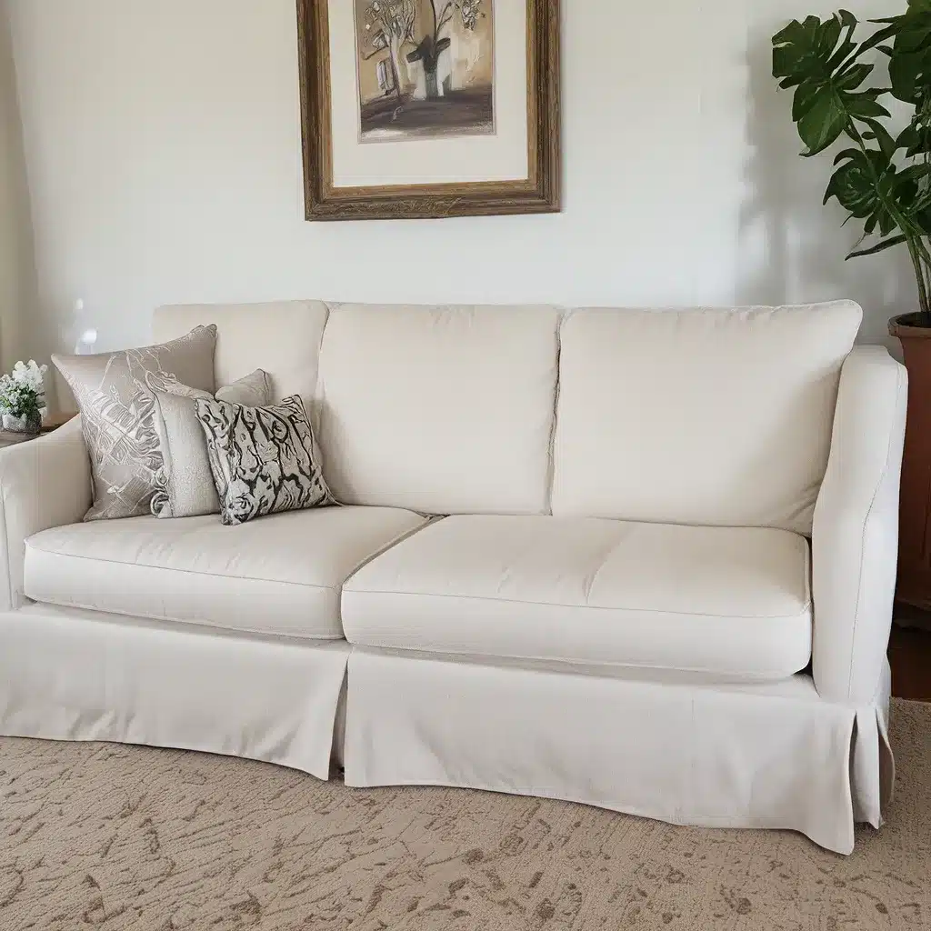 From Drab to Fab Sofa Makeover