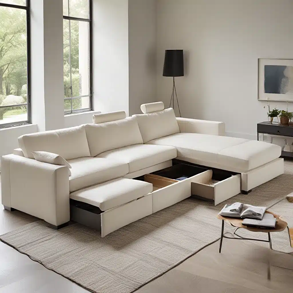 Functional Flair: Sofas with Hidden Storage and Features