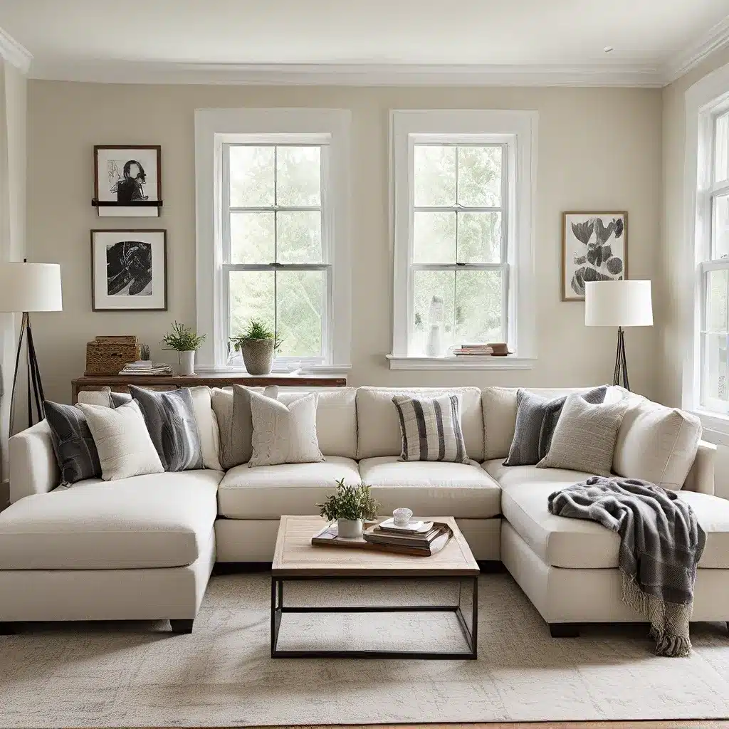 Furnishing Small Spaces: Clever Sectional Styling