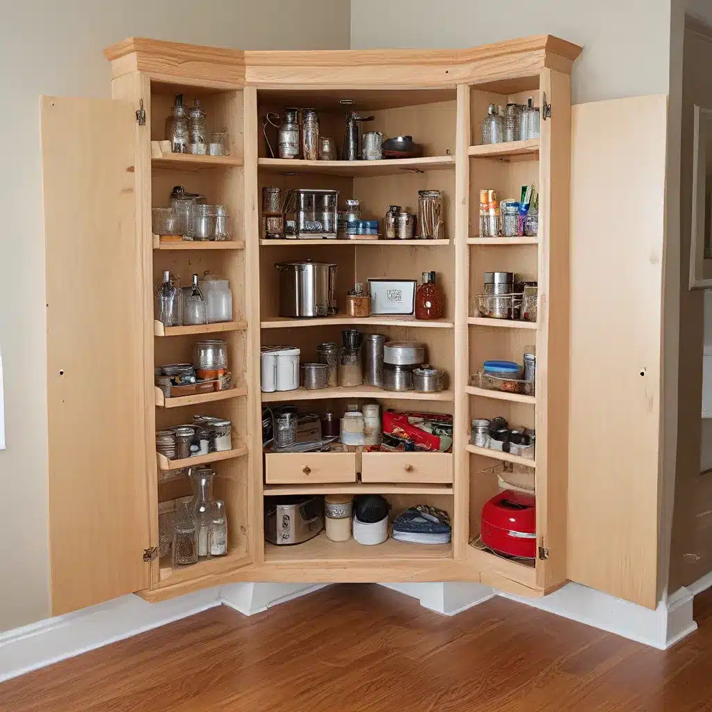 Gain Capacity with Corner Cabinet Hacks