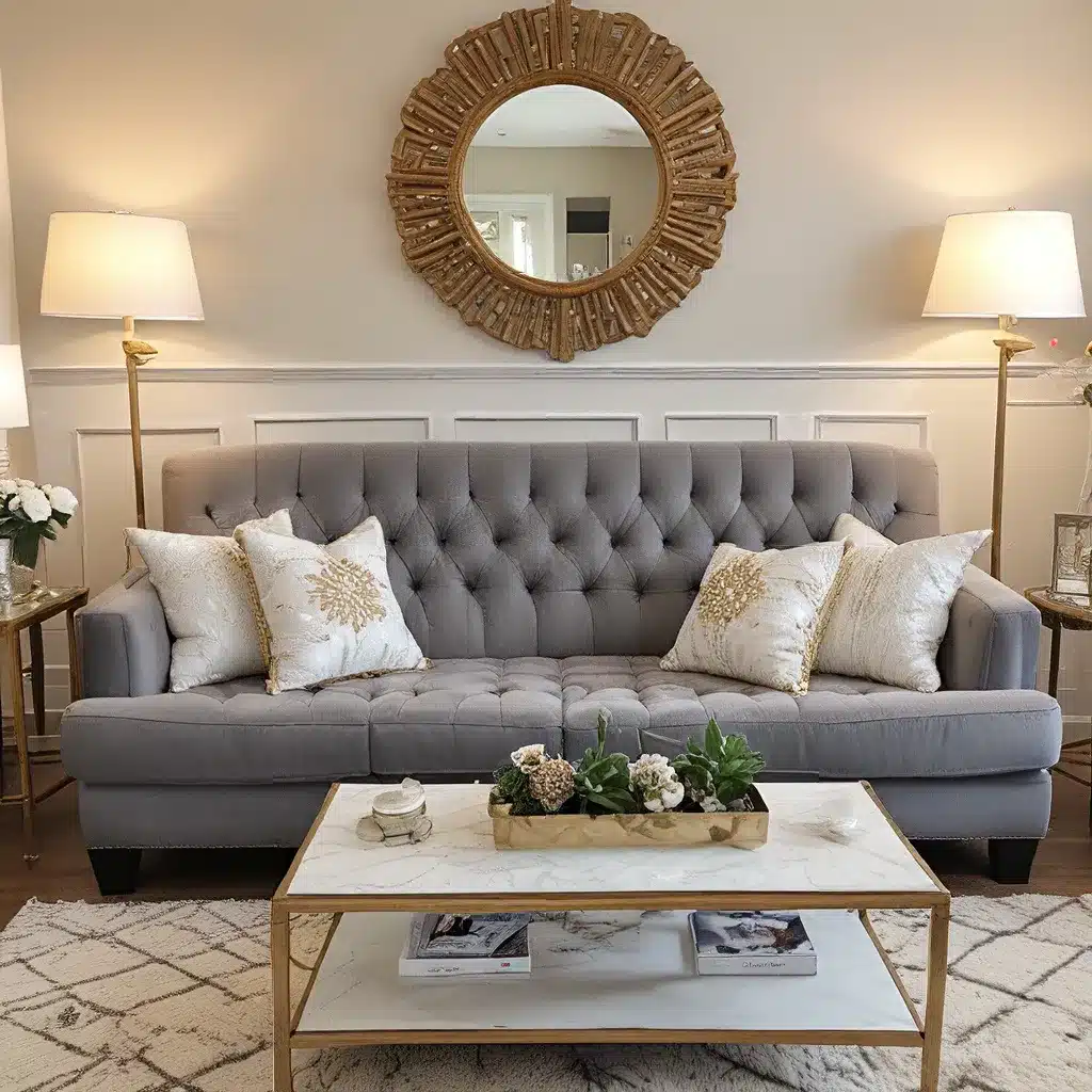 Glam Up Your Living Room Sofa Style