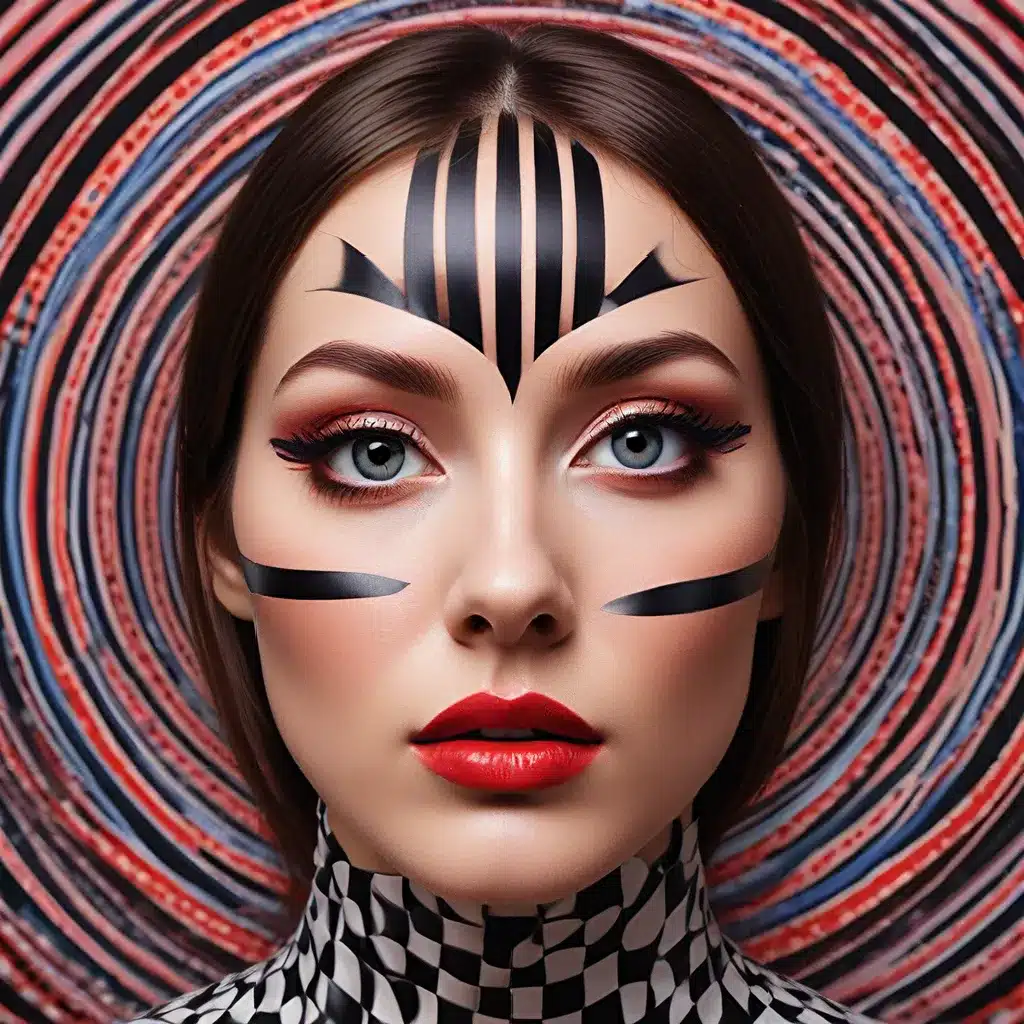 Graphic Glamour: Striking Optical Illusions