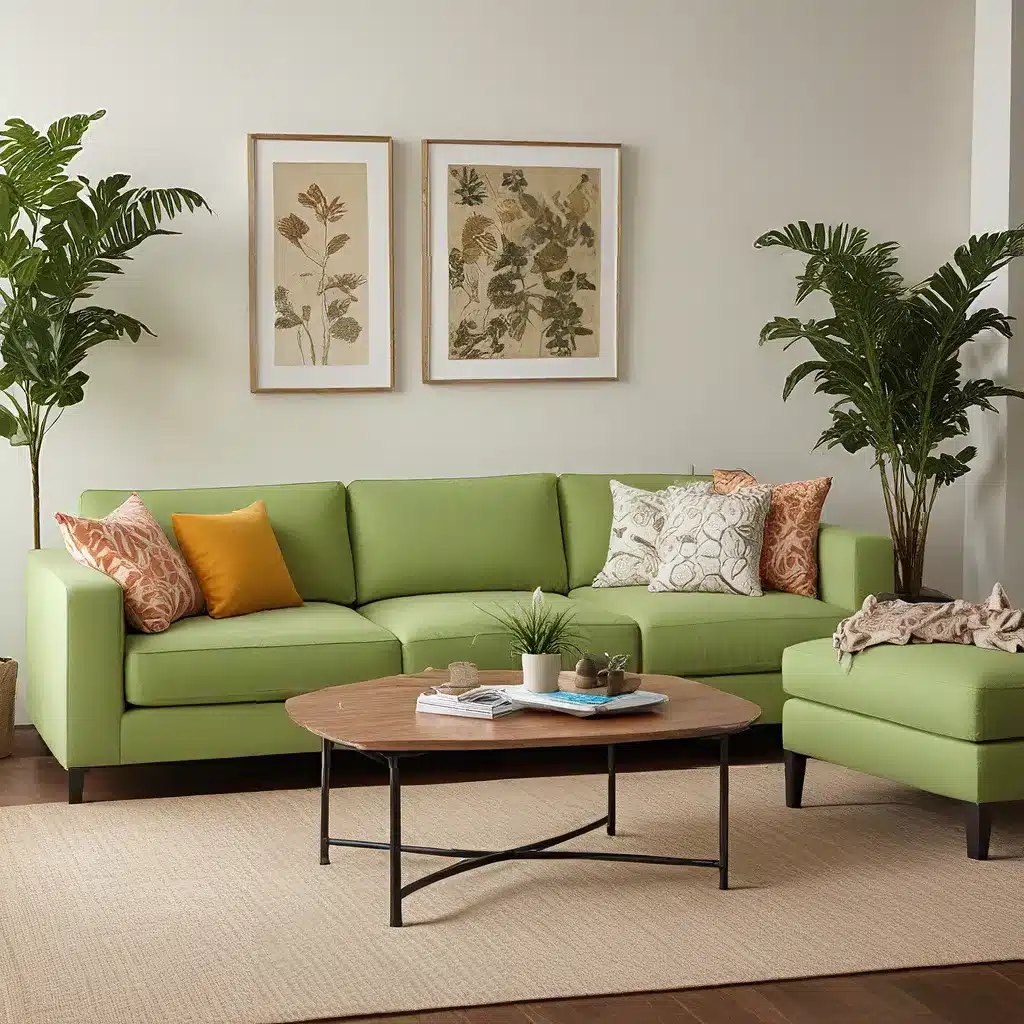 Green Home Goals Begin with Eco-Friendly Sofa Selections