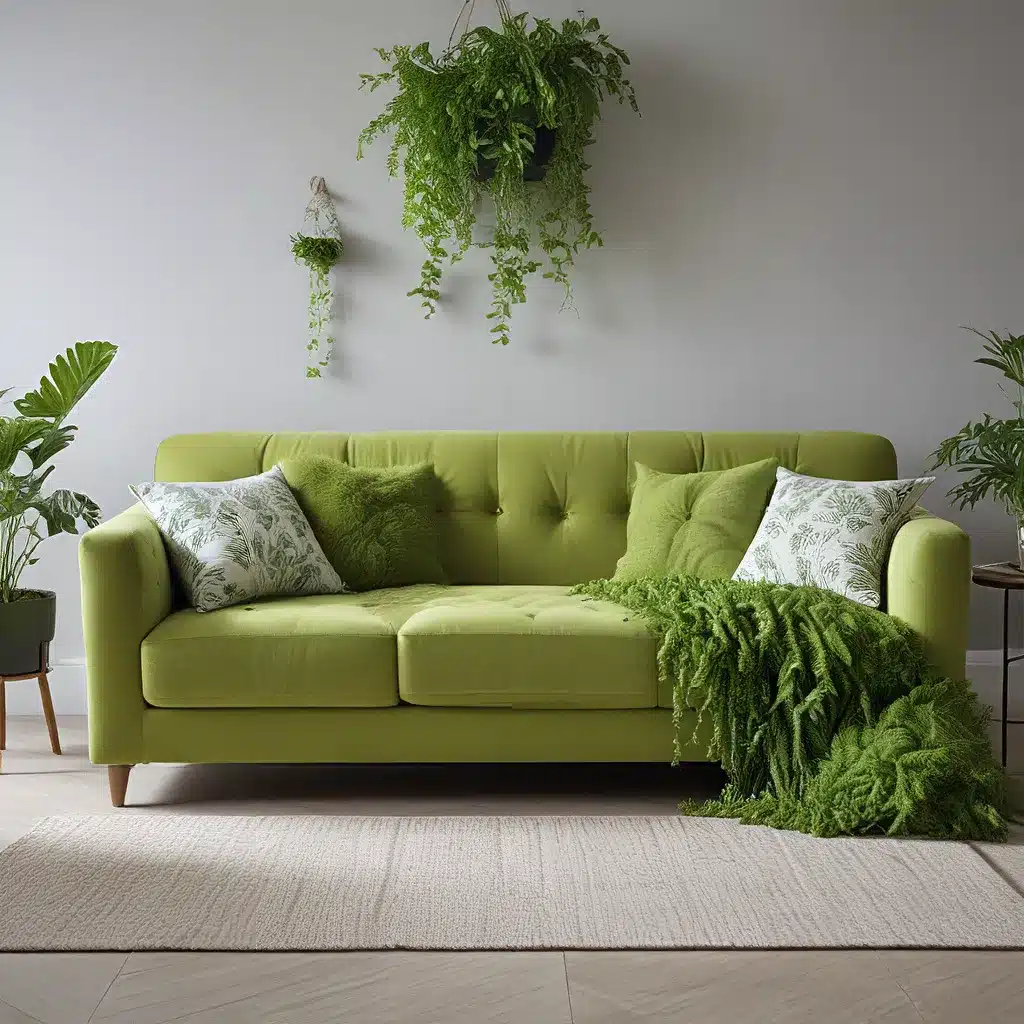 Greenery Breathes Life into Your Sofa