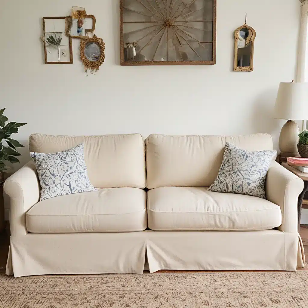 Hand-Me-Down Sofa Makeovers on a Shoestring