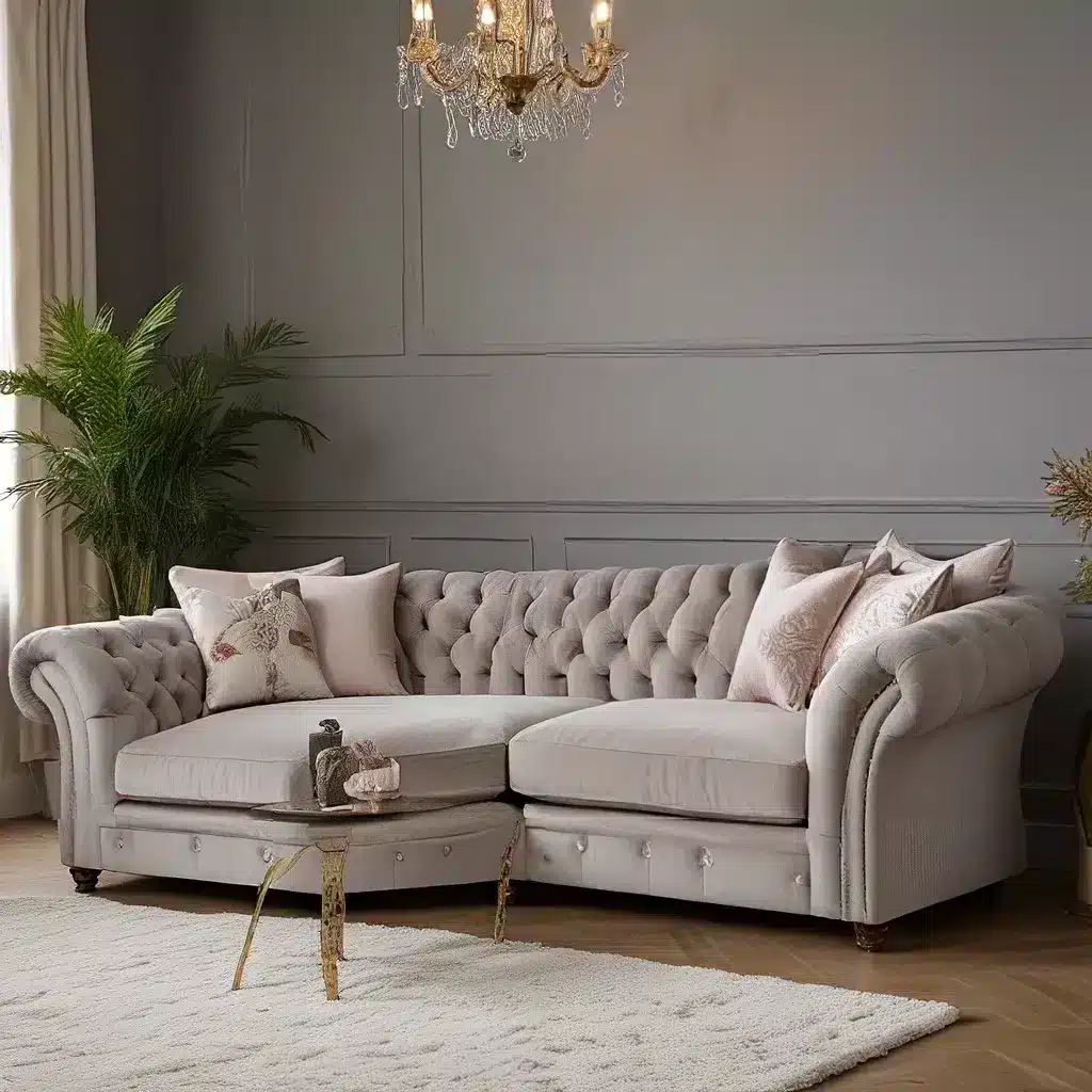 Handcrafted Opulence: Indulge in Plush Corner Sofa Bliss