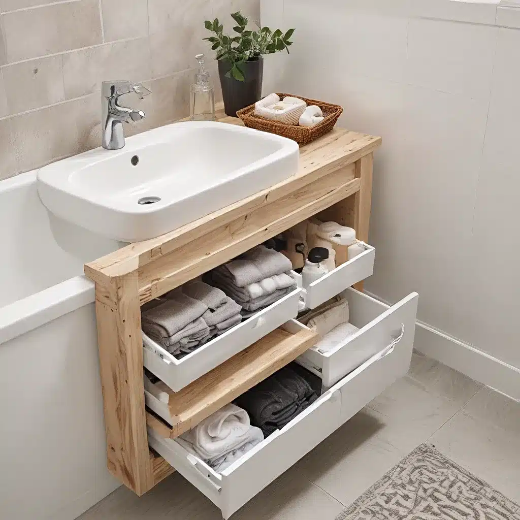 IKEA Hacks for Bath Storage