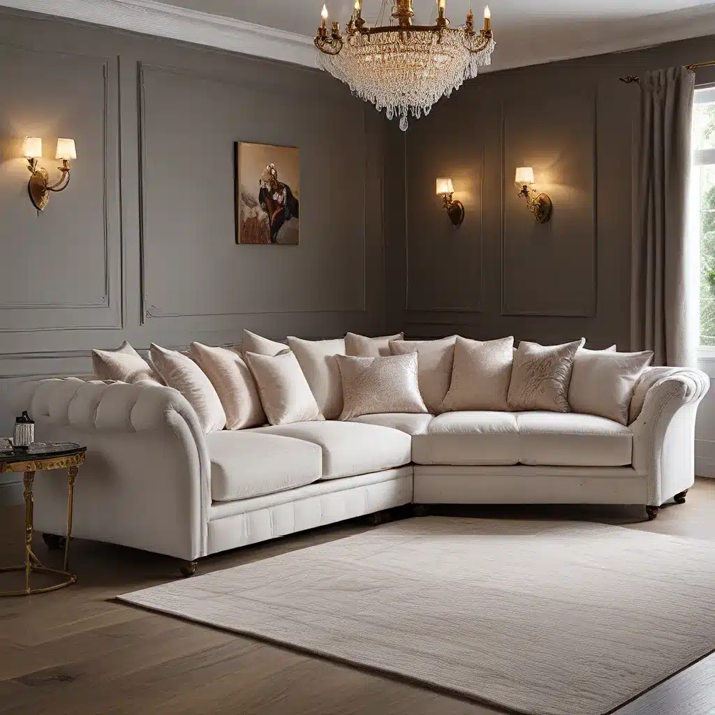 Immerse Yourself in Lavish Luxury with Handcrafted Corner Sofas