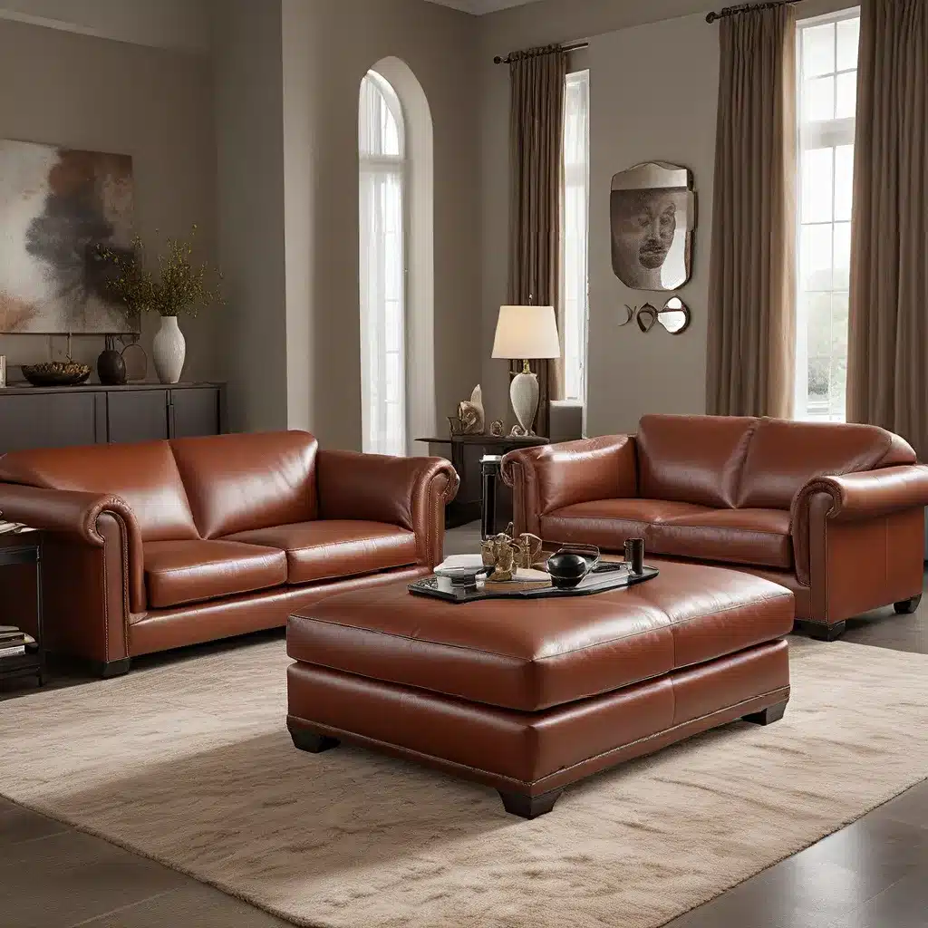 Indulge in Sumptuous Leather Luxury for Your Living Room