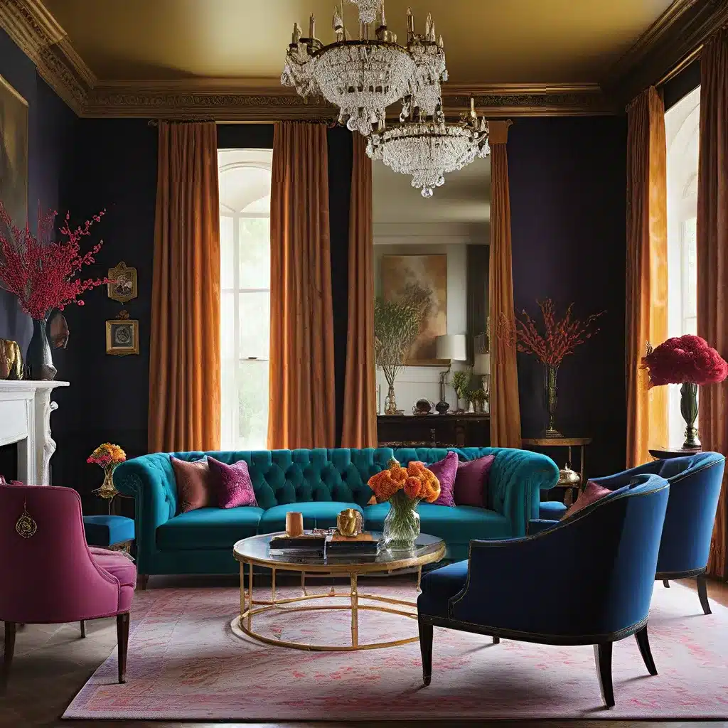 Jewel-Toned Elegance: Luxe and Luminous Color Schemes