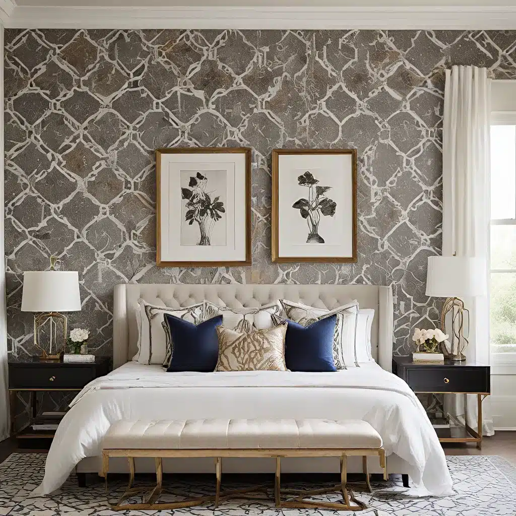 Lattice Luxe: Sophisticated Trellis Prints