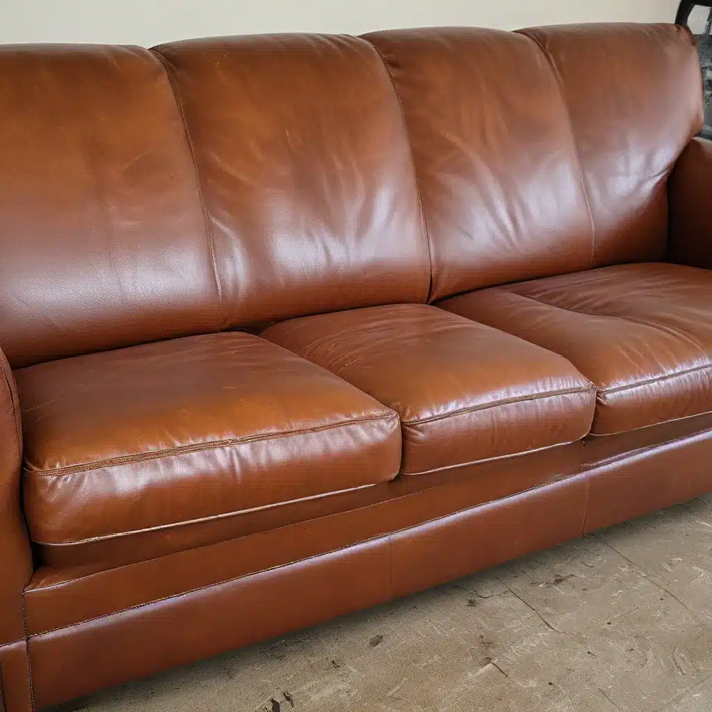 Leather Sofa Restoration: Reviving Cracked and Faded Upholstery