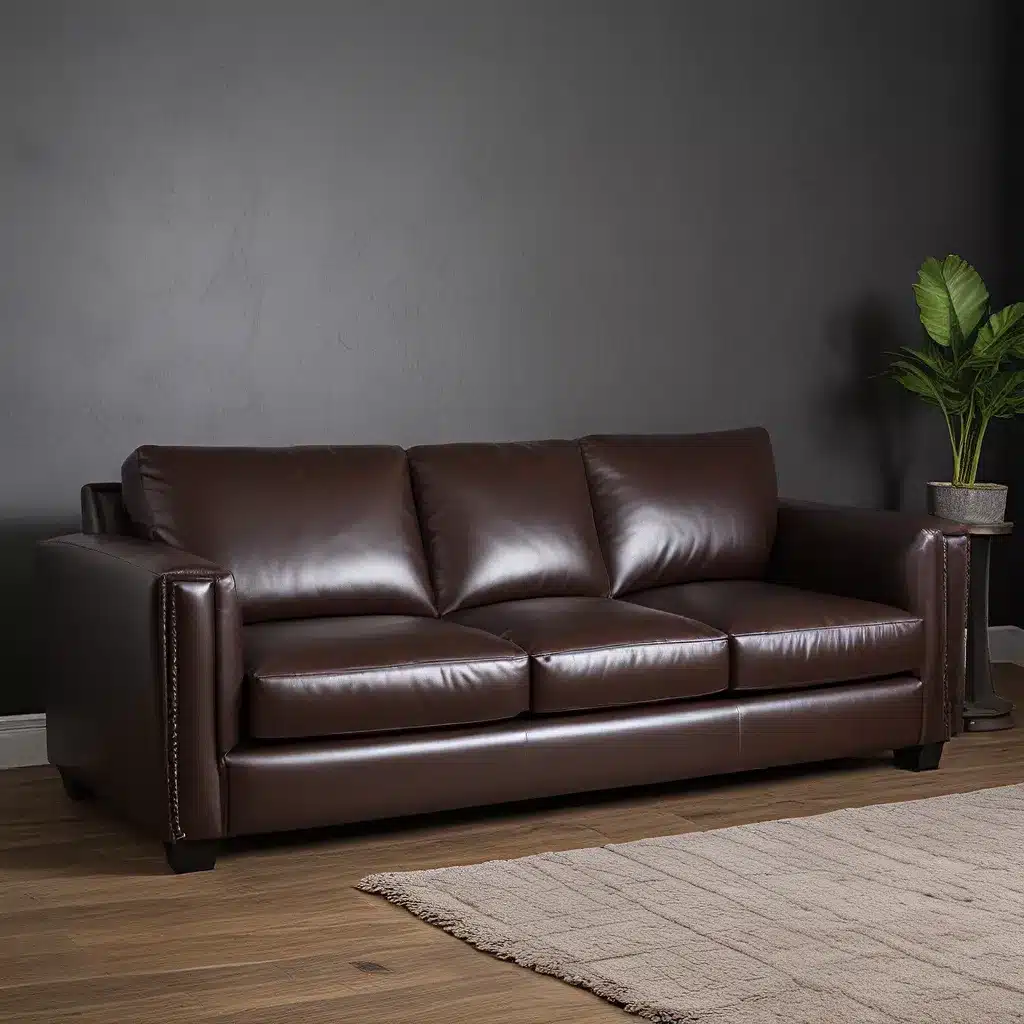 Leather Sofas Lighten Up Dark Rooms