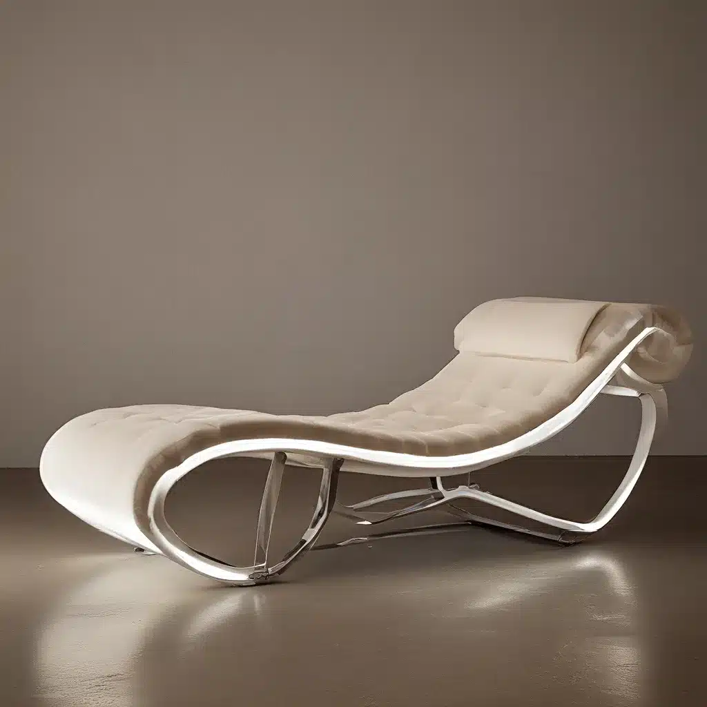 Luminous Lounge: Chaise Designs that Catch the Light