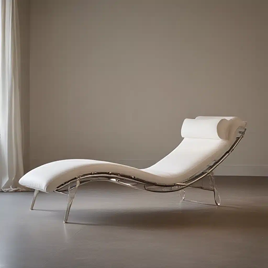 Luminous Lounging: Chaise Longues that Catch the Light