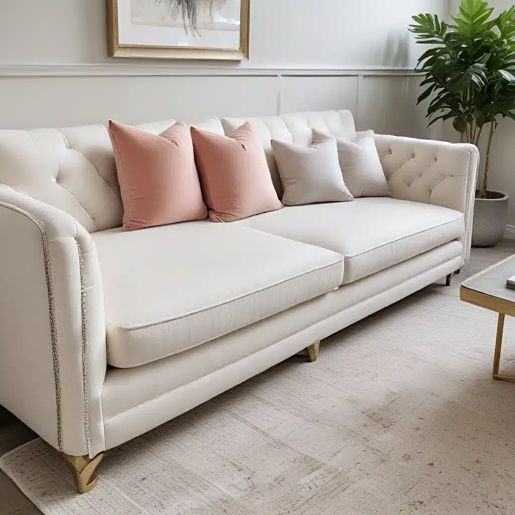 Luxe Sofa Details on a Budget