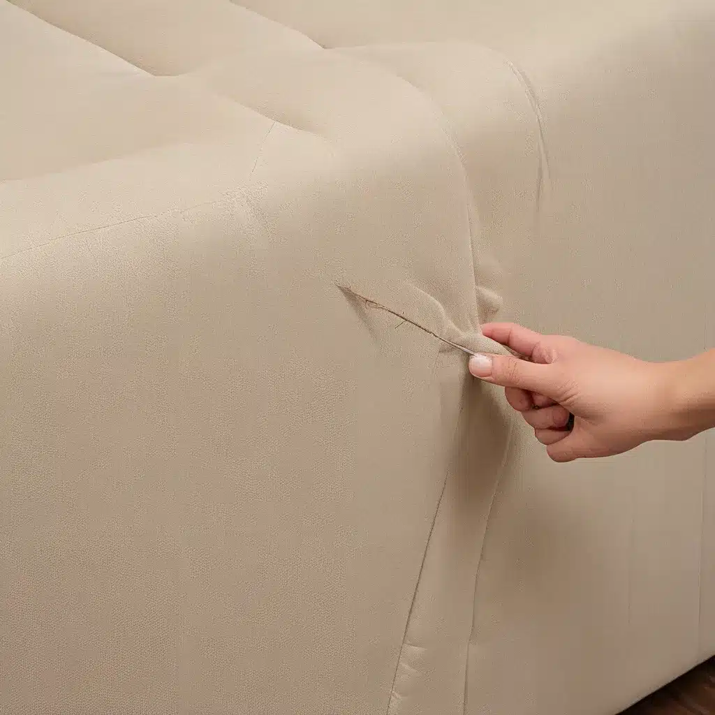 Maintaining Smooth Sofa Seams and Stitching: Preventing Loose Threads