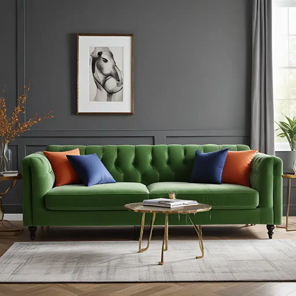 Make a Statement With Bold Sofas