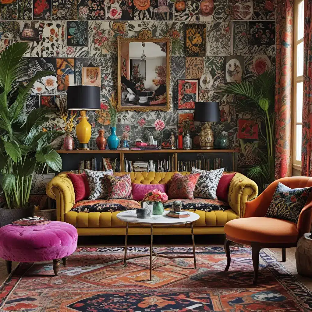 Maximalist Marvels: Bold and Eclectic Pattern Mixing