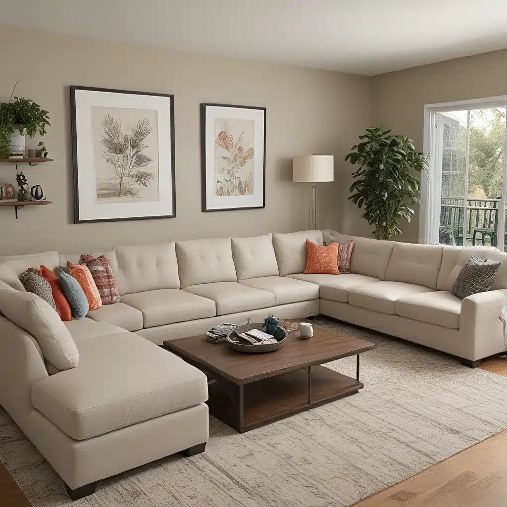 Maximize Floor Space With Stylish Custom Sectionals