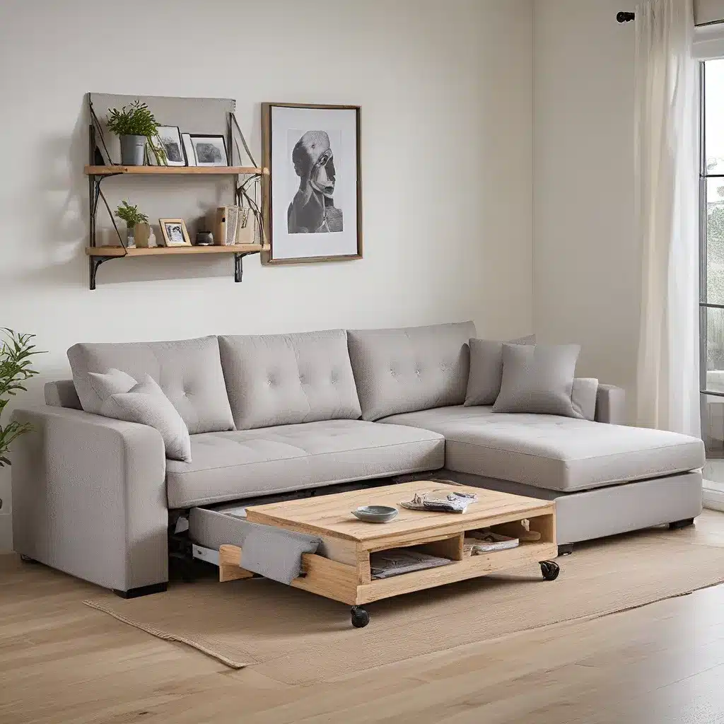 Maximize Small Spaces With Multifunctional Sofa Designs