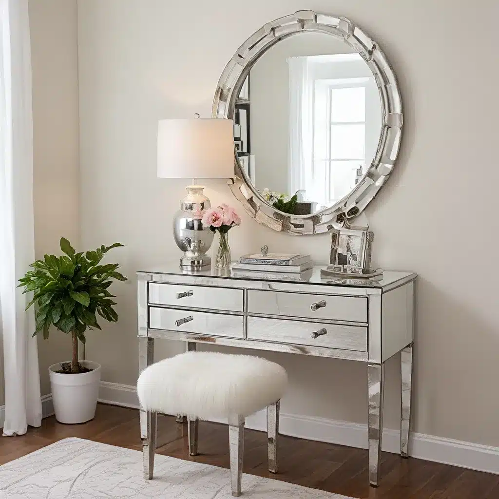 Maximize Small Spaces with Mirrored Furniture