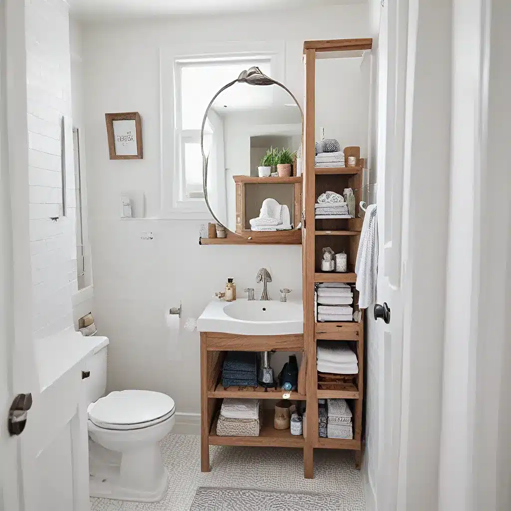 Maximize Storage in Small Bathrooms