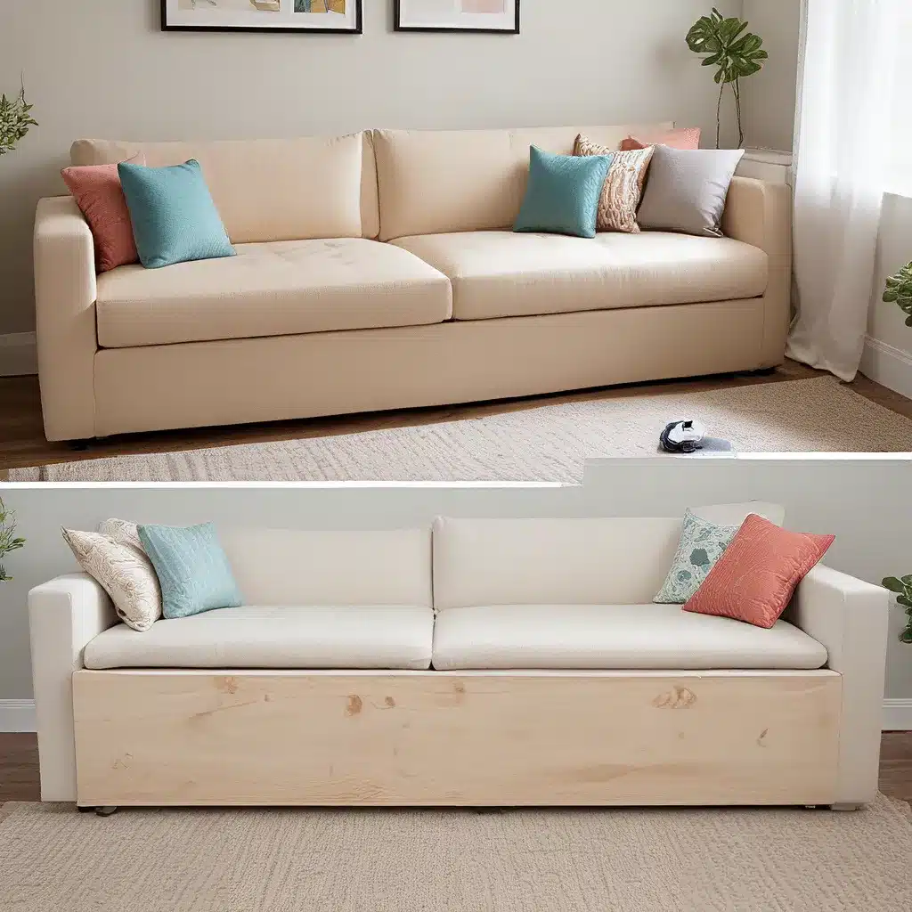 Maximize Storage with DIY Sofa Benches