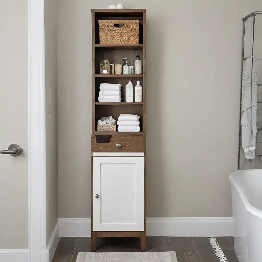 Maximize Vertical Space for Clutter-Free Bathrooms