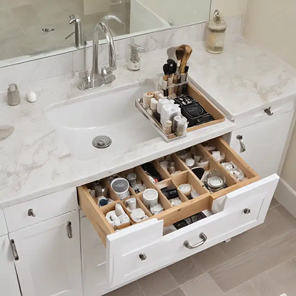 Maximize Wasted Space Beneath Your Vanity