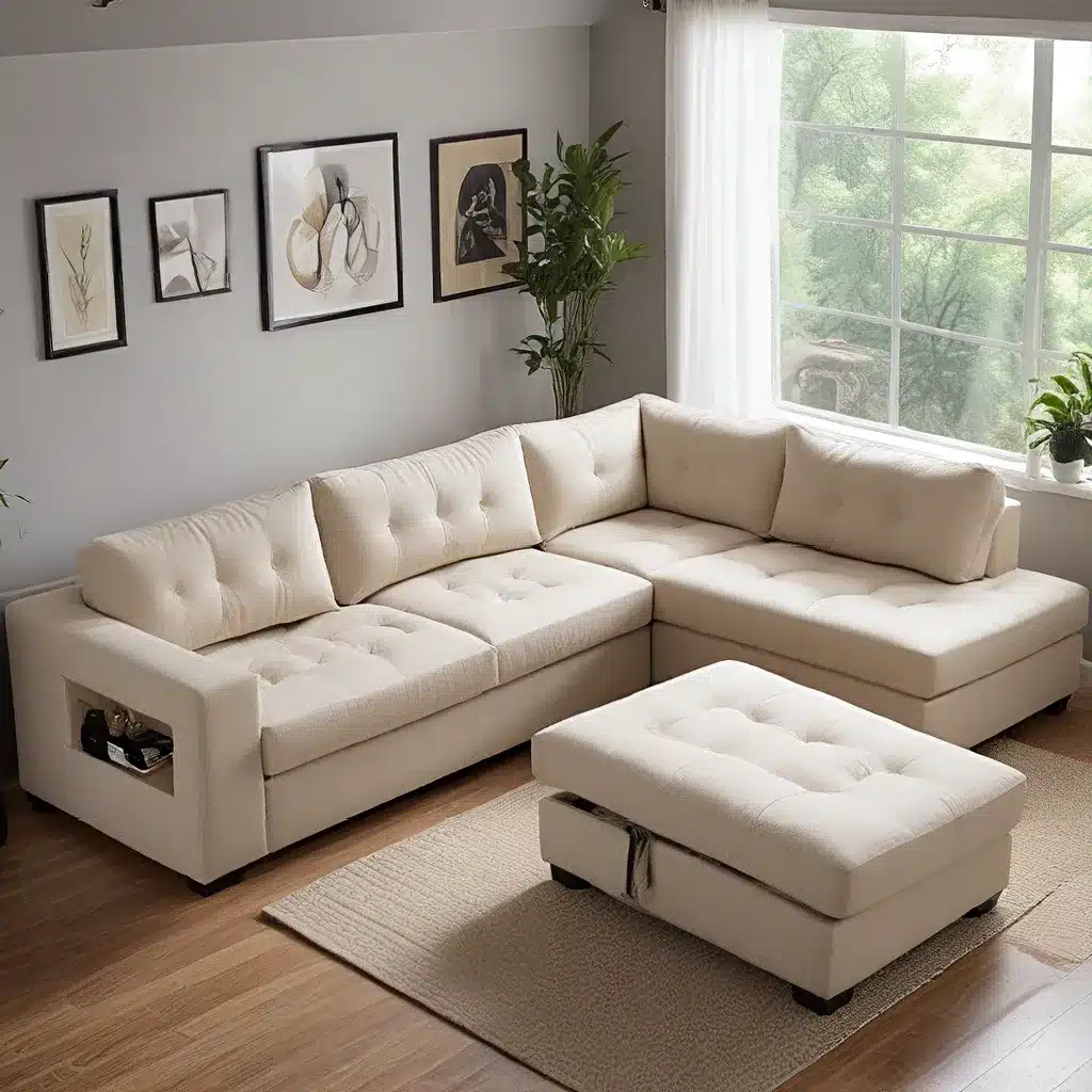 Maximizing Small Spaces with Multifunctional DIY Sectional Sofas